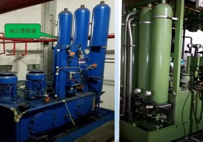 蓄能器在高爐鼓風機液壓系統中的應用